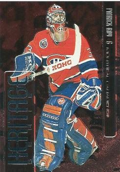 1999-00 Be a Player Memorabilia - Heritage Ruby #H-10 Patrick Roy Front