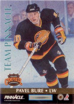 1992-93 Pinnacle - Team Pinnacle #4 Pavel Bure / Kevin Stevens Front