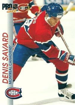 1992-93 Pro Set #84 Denis Savard Front