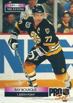 1992-93 Pro Set #261 Ray Bourque Front