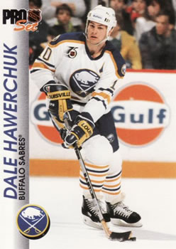 1992-93 Pro Set #12 Dale Hawerchuk Front