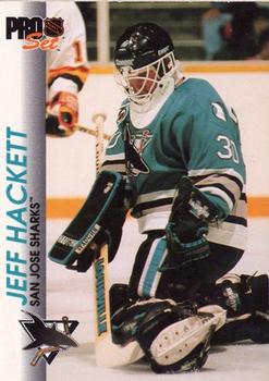 1992-93 Pro Set #171 Jeff Hackett Front