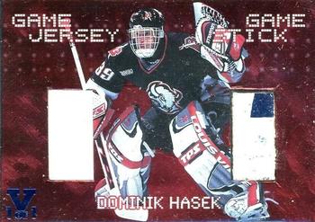 1999-00 Be a Player Millennium Signature Series - Jersey and Stick #JS-05 Dominik Hasek Front