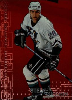 1999-00 Be a Player Millennium Signature Series - Ruby #10 Steve Rucchin Front
