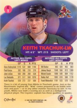 1999-00 O-Pee-Chee - All-Topps #AT9 Keith Tkachuk Back