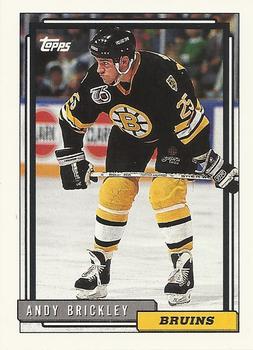 1992-93 Topps #109 Andy Brickley Front