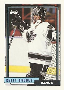 1992-93 Topps #29 Kelly Hrudey Front