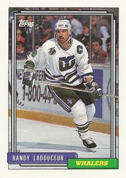 1992-93 Topps #344 Randy Ladouceur Front
