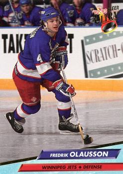 1992-93 Ultra #244 Fredrik Olausson Front