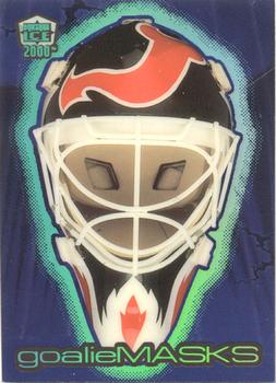 1999-00 Pacific Dynagon Ice - Masks Holographic Blue #2 Martin Brodeur Front