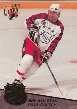 1992-93 Ultra - NHL All-Stars #1 Paul Coffey Front