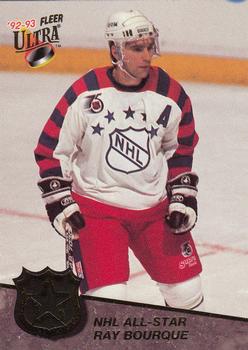 1992-93 Ultra - NHL All-Stars #2 Ray Bourque Front