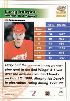1999-00 Pacific Paramount - Copper #85 Larry Murphy Back