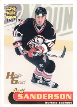 1999-00 Pacific Paramount - Holo-Gold #30 Geoff Sanderson Front
