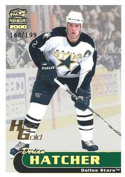 1999-00 Pacific Paramount - Holo-Gold #71 Derian Hatcher Front