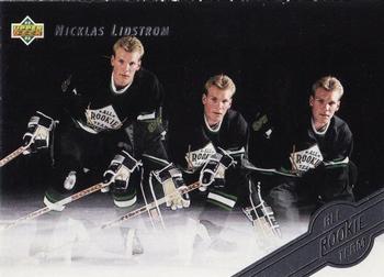 1992-93 Upper Deck - All-Rookie Team #AR4 Nicklas Lidstrom Front