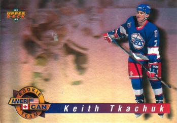 1992-93 Upper Deck - Ameri-Can Rookie Team Holograms #AC2 Keith Tkachuk Front