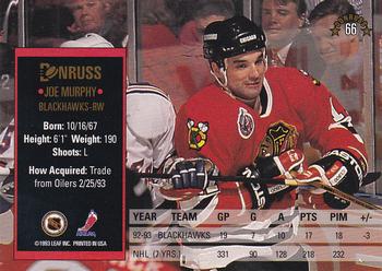 1993-94 Donruss #66 Joe Murphy Back