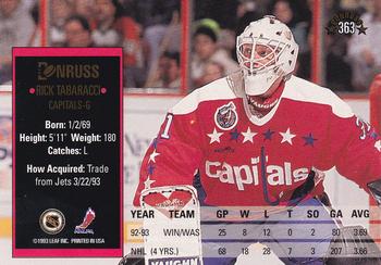 1993-94 Donruss #363 Rick Tabaracci Back