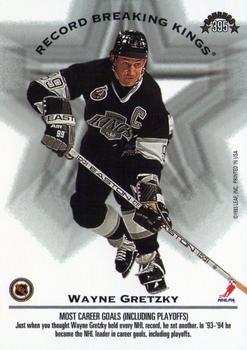 1993-94 Donruss #395 Wayne Gretzky / Luc Robitaille Back
