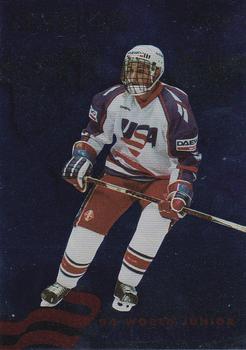 1993-94 Donruss - 1994 World Junior Championship USA #USA 8 Ashlin Halfnight Front