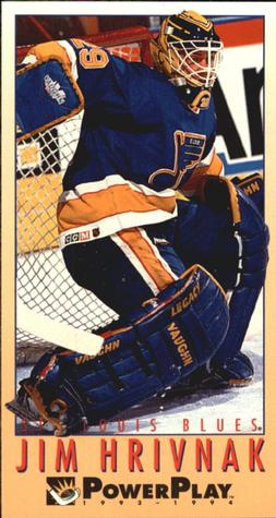 1993-94 Fleer PowerPlay #428 Jim Hrivnak Front