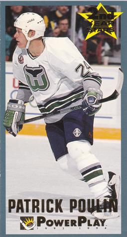 1993-94 Fleer PowerPlay - 2nd Year Stars #9 Patrick Poulin Front