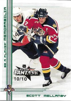 2000-01 Be a Player Memorabilia - NHL All-Star Fantasy Emerald #2 Scott Mellanby Front