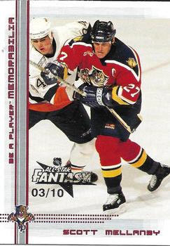 2000-01 Be a Player Memorabilia - NHL All-Star Fantasy Ruby #2 Scott Mellanby Front