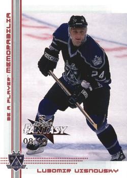 2000-01 Be a Player Memorabilia - NHL All-Star Fantasy Ruby #451 Lubomir Visnovsky Front