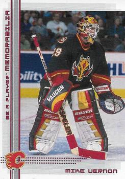 2000-01 Be a Player Memorabilia - Ruby #458 Mike Vernon Front