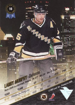1993-94 Leaf #16 Larry Murphy Back