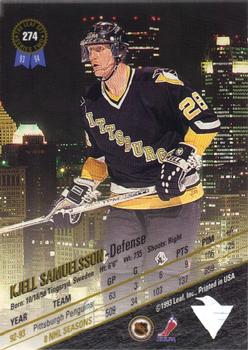 1993-94 Leaf #274 Kjell Samuelsson Back