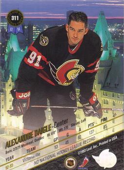 1993-94 Leaf #311 Alexandre Daigle Back