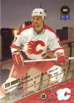 1993-94 Leaf #424 Ted Drury Back