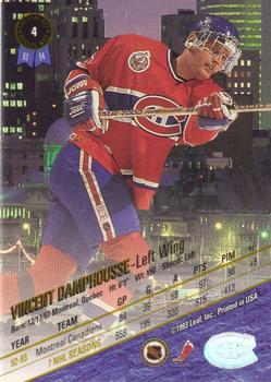 1993-94 Leaf #4 Vincent Damphousse Back