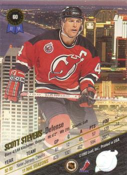 1993-94 Leaf #60 Scott Stevens Back