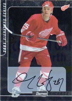 2000-01 Be a Player Signature Series - Autographs #92 Darren McCarty Front
