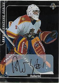 2000-01 Be a Player Signature Series - Autographs #204 Roberto Luongo Front