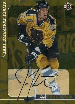 2000-01 Be a Player Signature Series - Autographs Gold #113 Joe Thornton Front