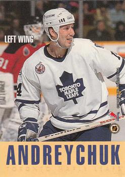 1993-94 Leaf - Gold Leaf All-Stars #4 Dave Andreychuk / Kevin Stevens Front
