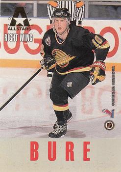 1993-94 Leaf - Gold Leaf All-Stars #8 Pavel Bure / Alexander Mogilny Front