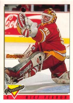 1993-94 O-Pee-Chee Premier #15 Mike Vernon Front