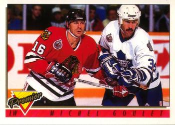 1993-94 O-Pee-Chee Premier #386 Michel Goulet Front
