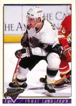 1993-94 O-Pee-Chee Premier #434 Tomas Sandstrom Front