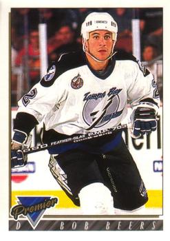 1993-94 O-Pee-Chee Premier #44 Bob Beers Front