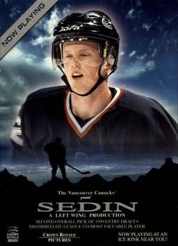 2000-01 Pacific Crown Royale - Now Playing #19 Daniel Sedin Front