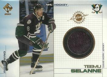 2000-01 Pacific Private Stock - Game Gear #3 Teemu Selanne Front