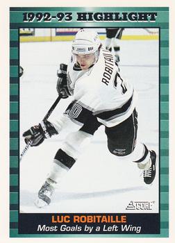 1993-94 Score #451 Luc Robitaille Front
