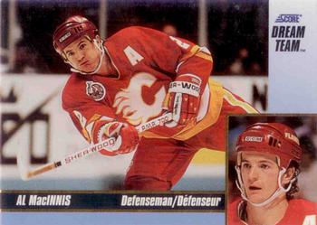 1993-94 Score Canadian - Dream Team #4 Al MacInnis Front